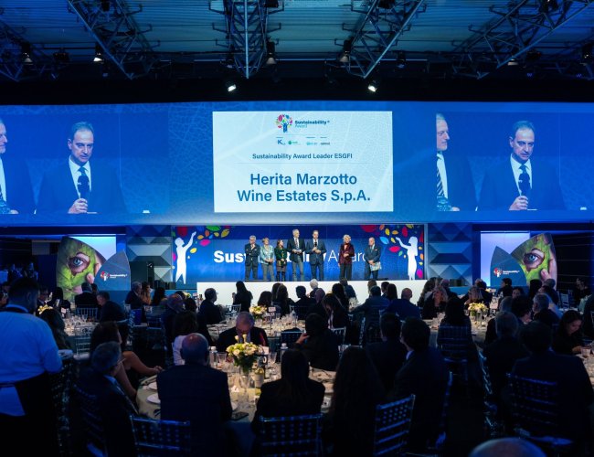 Herita Marzotto Wine Estates trionfa ai Sustainability Award 2025, confermando la leadership nella sostenibilità italiana.
